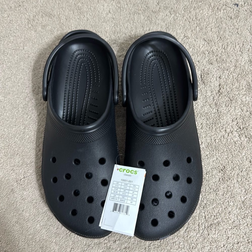 Mens CROCS Classic Clog Shoe - Size 14